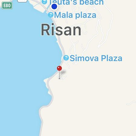Apartments Sneza Risan Zewnętrze zdjęcie