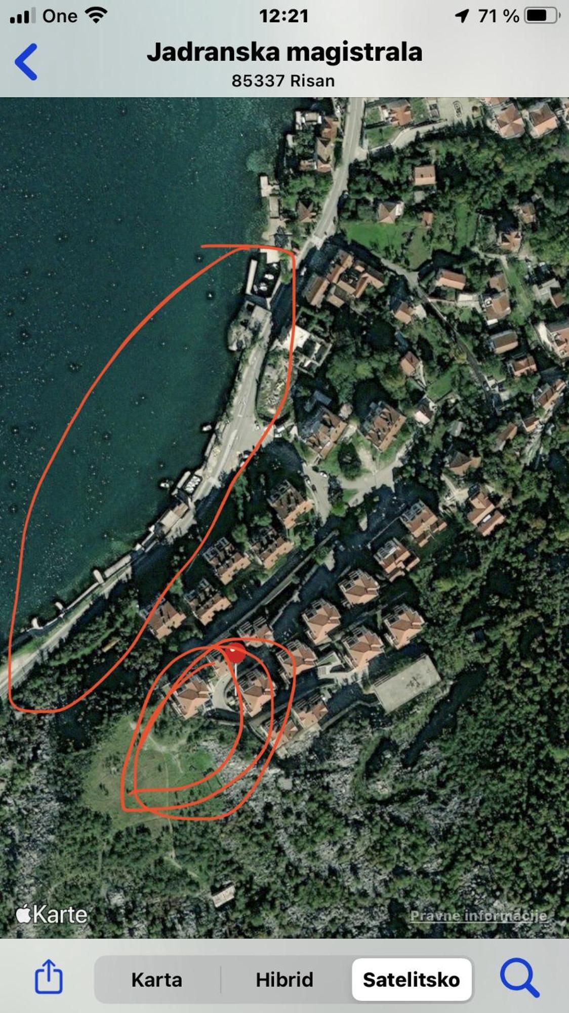 Apartments Sneza Risan Zewnętrze zdjęcie